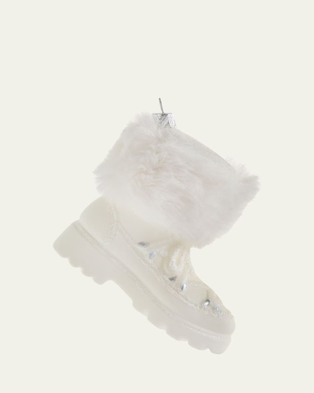 Apres Ski Boot Christmas Ornament
